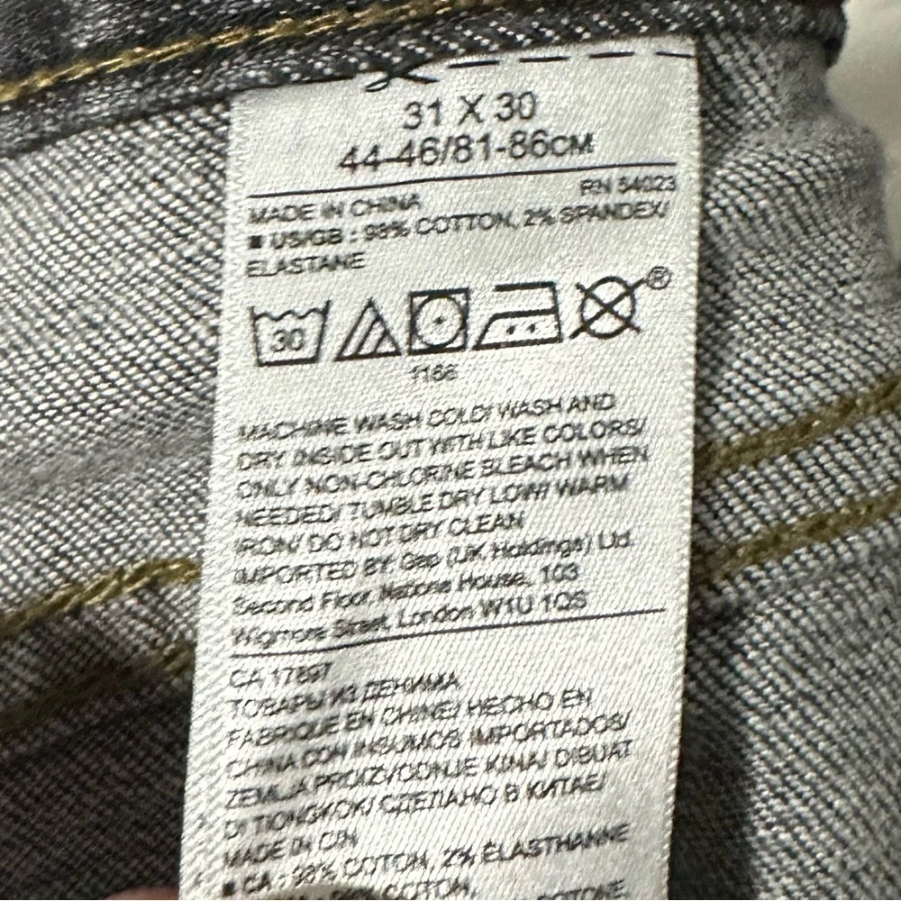 Banana Republic black jeans in size 31x30